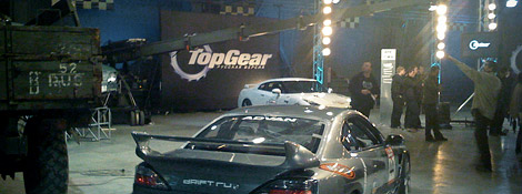 Еще одни фотографии из студии Top Gear Русская версия