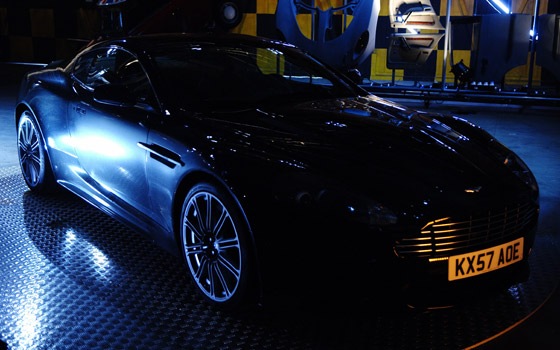 Aston Martin DBS в студии Top Gear