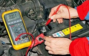 Проверка утечки тока на автомобиле мультиметром