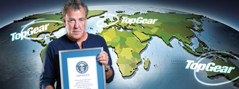 Top Gear попал в «Книгу рекордов Гиннесса»