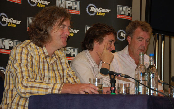 Top Gear Live 2008: Кларксон, Хаммонд и Мэй на танке