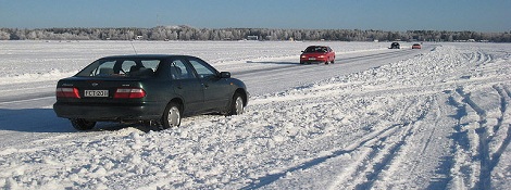 Правила вождения в зимний период 