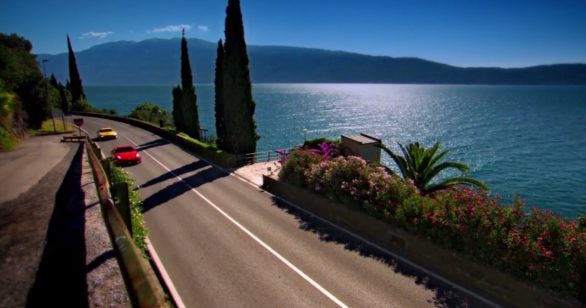 Поездка к озерам Италии в Идеальном путешествии Топ Гир