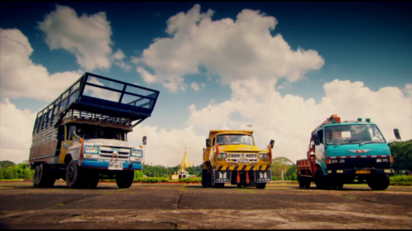 Три грузовика для путешествия по Бирме Топ Гир